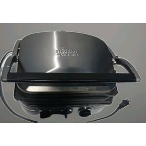 CUISINART GRIDDLER ELECTRIC GRILL PANINI PRESS GR-4N 5-in-1 GRILL Tested/Working